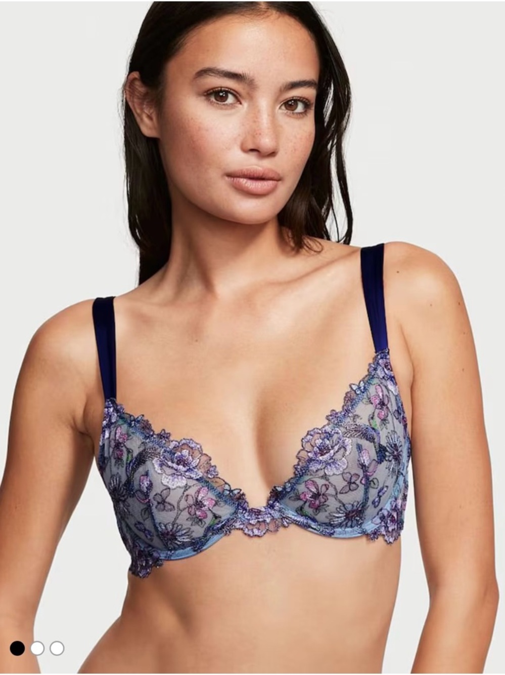 Victoria’s Secret Very Sexy  Embroidered Unlined Demi Bra size 34C